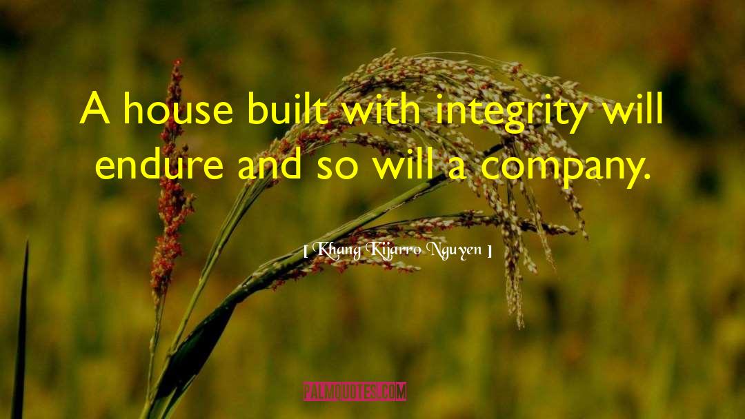 No Integrity quotes by Khang Kijarro Nguyen