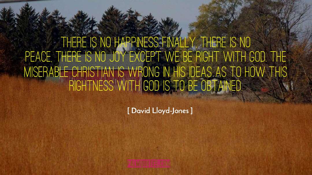 No Joy quotes by David Lloyd-Jones