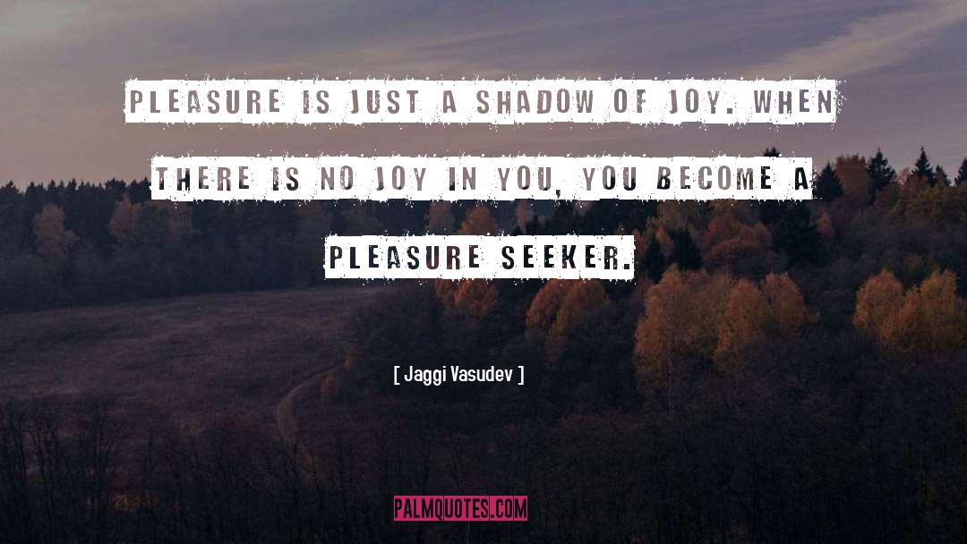 No Joy quotes by Jaggi Vasudev