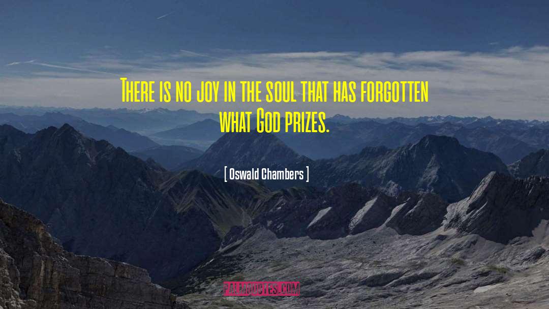 No Joy quotes by Oswald Chambers