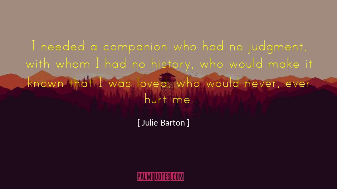 No Judgment quotes by Julie Barton
