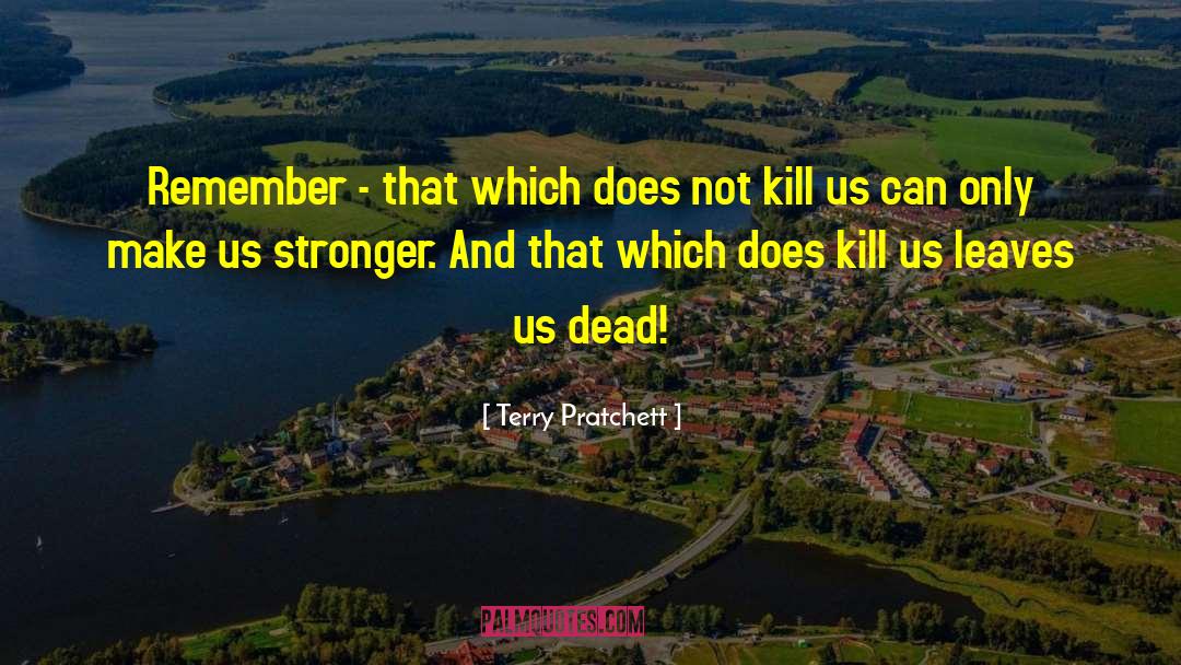No Kill quotes by Terry Pratchett