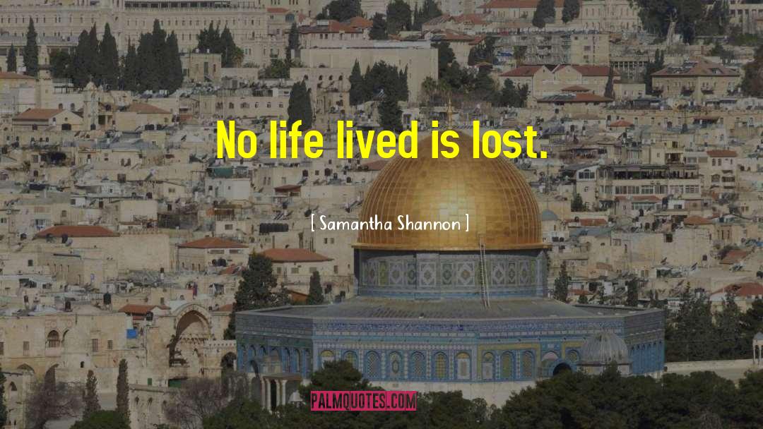 No Life quotes by Samantha Shannon