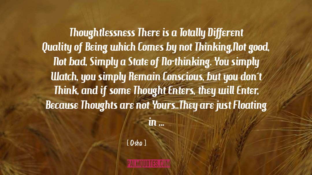 No Light quotes by Osho