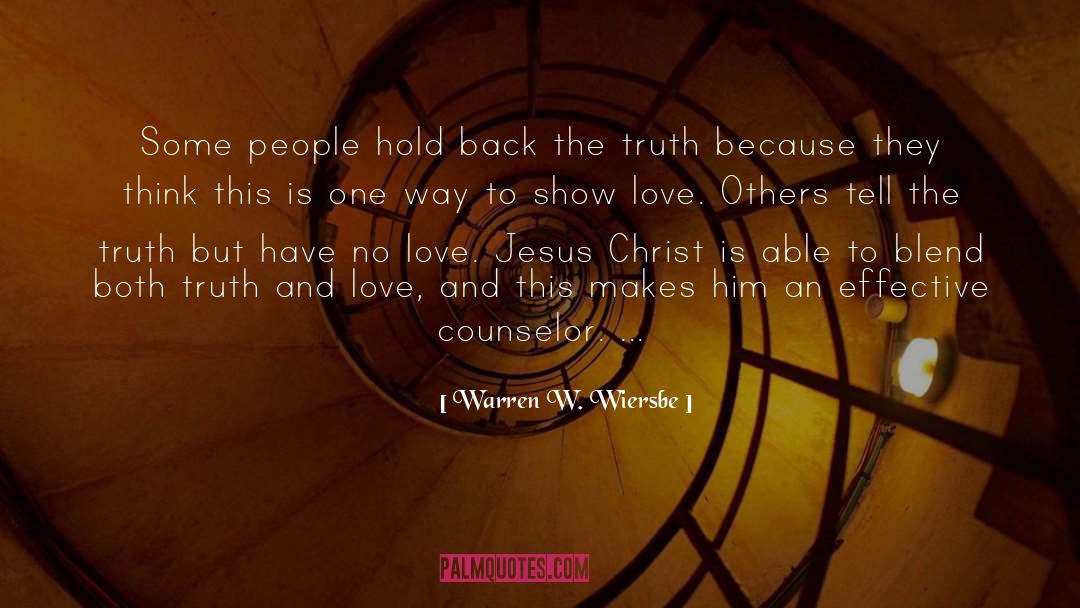 No Love quotes by Warren W. Wiersbe