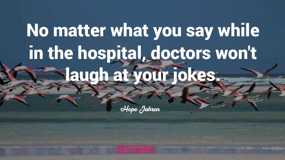 No Matter What You Say quotes by Hope Jahren