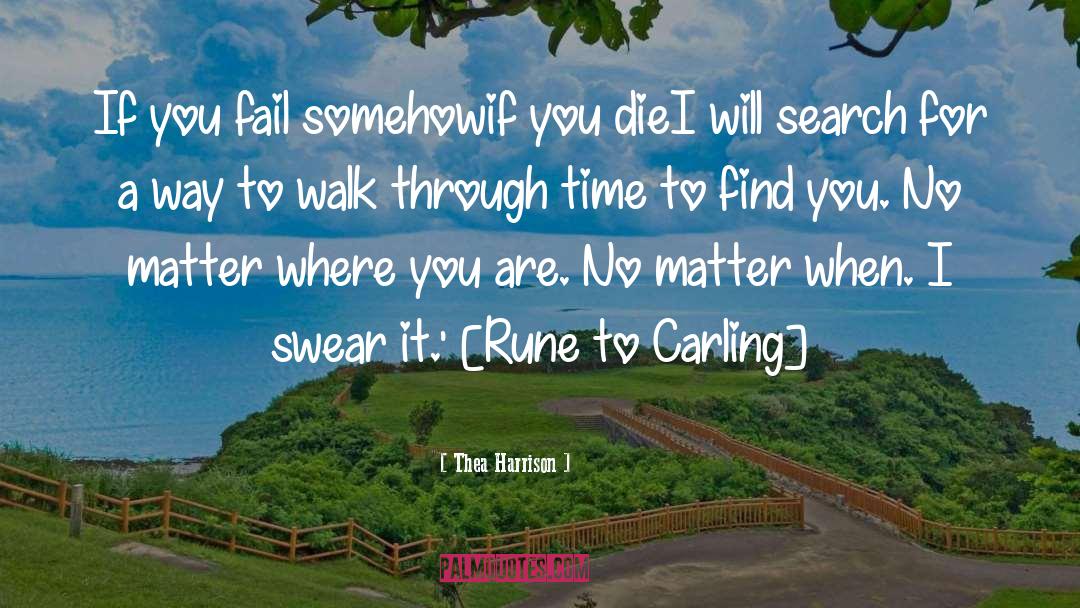 No Matter Where You Are quotes by Thea Harrison