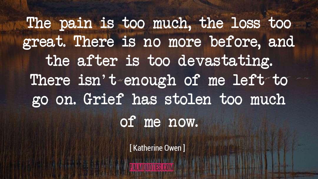 No More Tears quotes by Katherine Owen