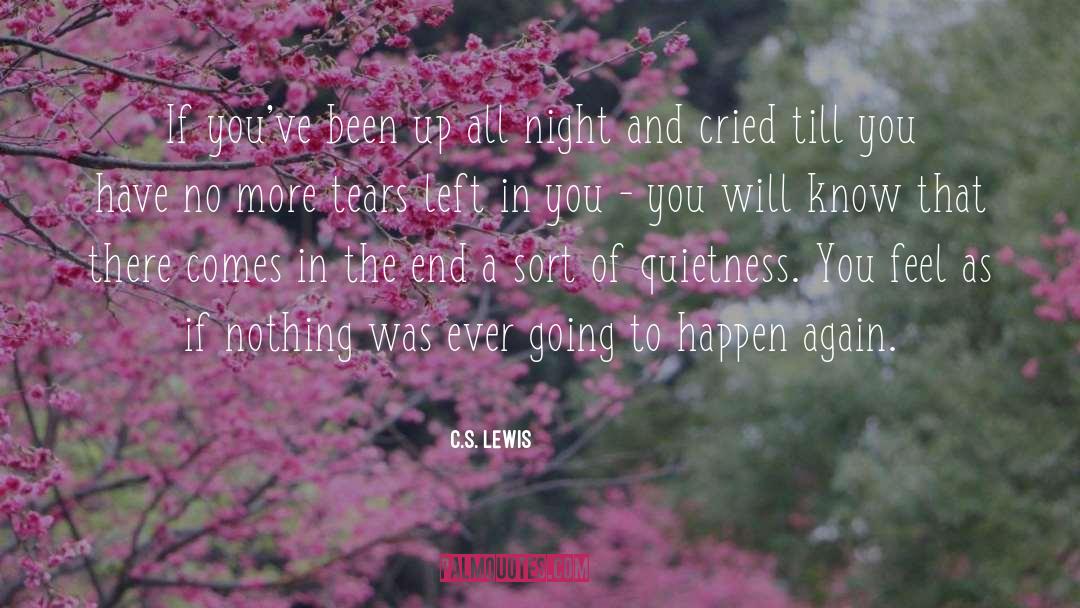 No More Tears quotes by C.S. Lewis