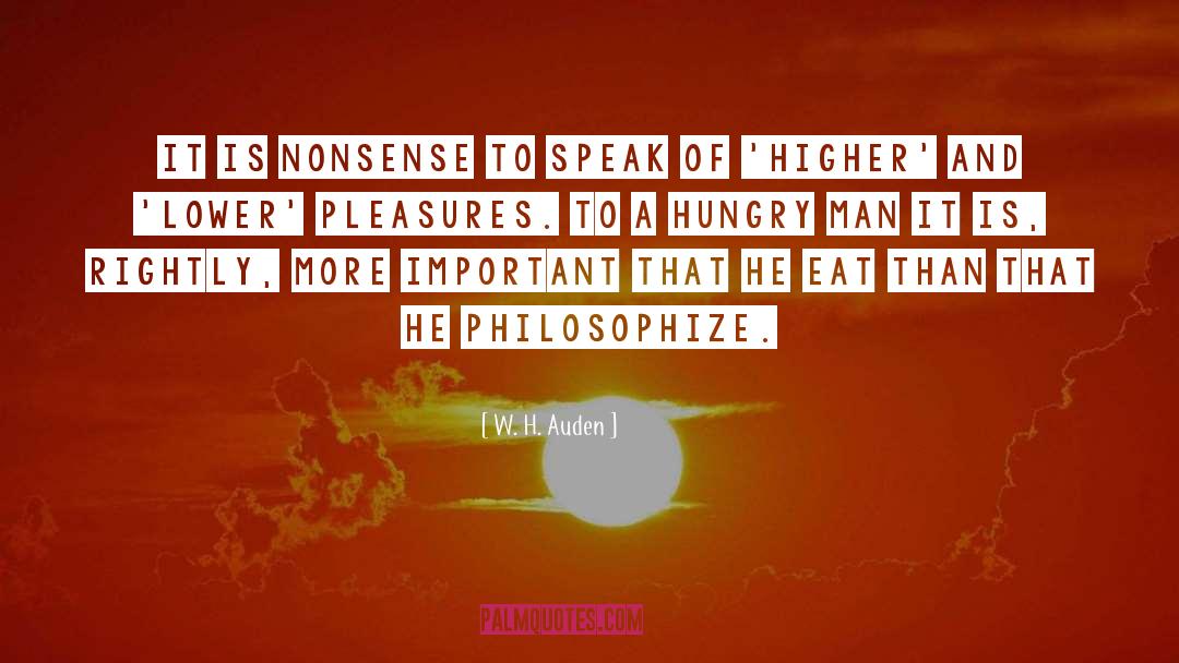 No Nonsense quotes by W. H. Auden
