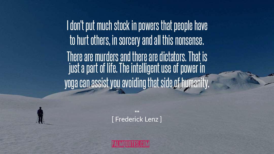 No Nonsense quotes by Frederick Lenz