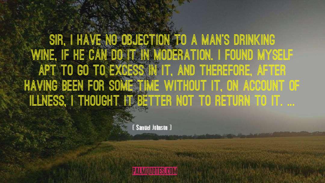 No Objection quotes by Samuel Johnson