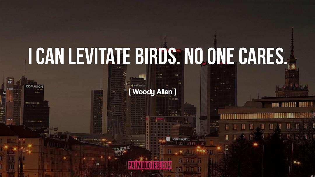 No One Cares quotes by Woody Allen