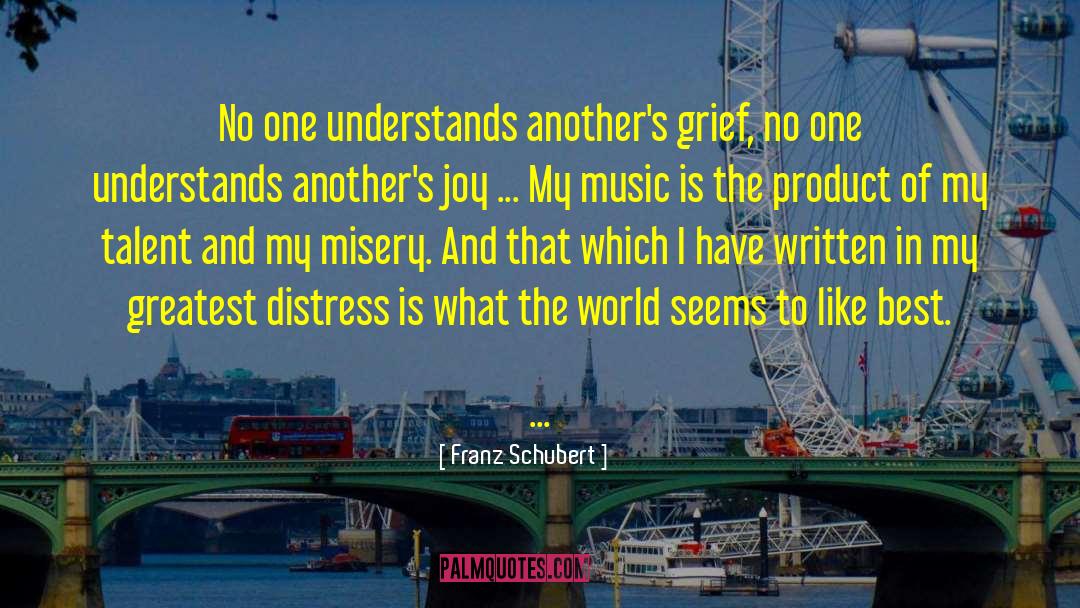 No One Understands quotes by Franz Schubert