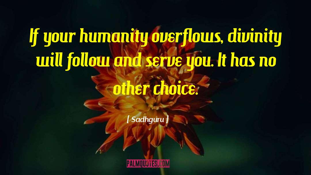 No Other Choice quotes by Sadhguru