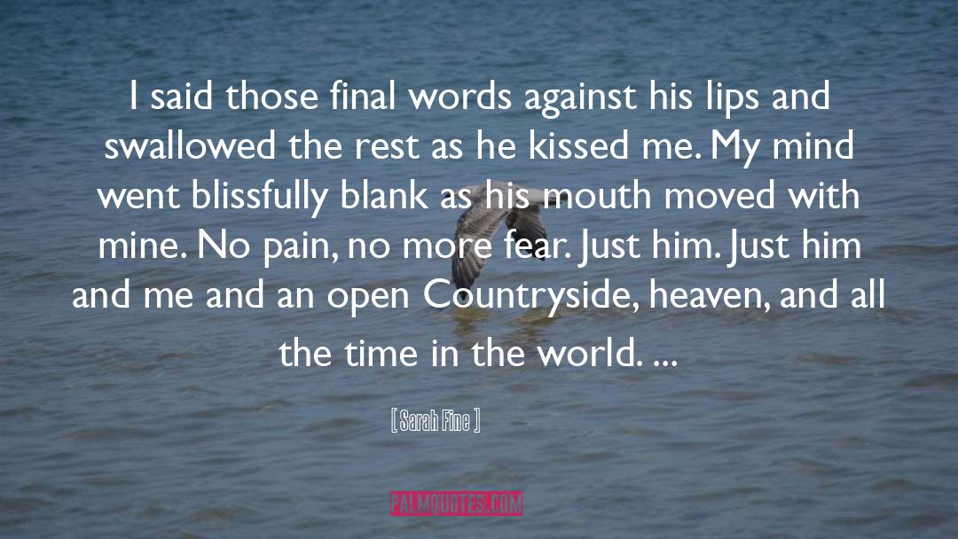 No Pain quotes by Sarah Fine