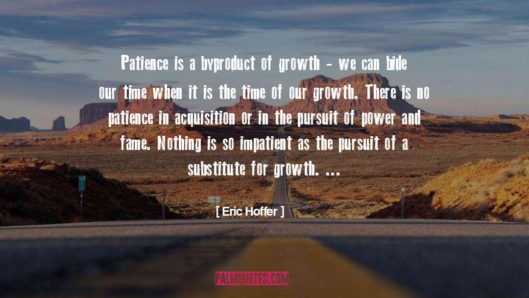 No Patience quotes by Eric Hoffer