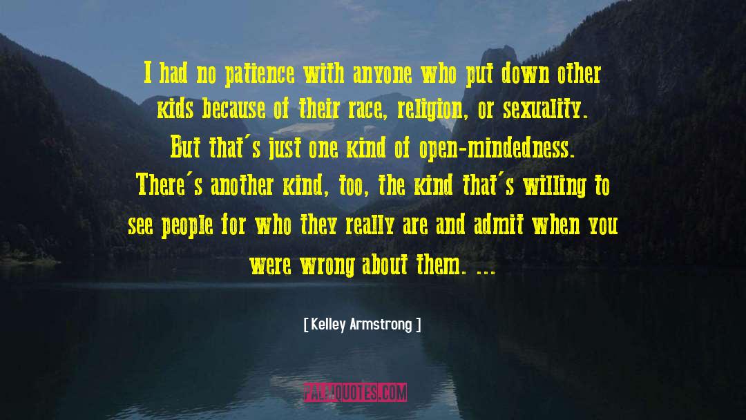 No Patience quotes by Kelley Armstrong