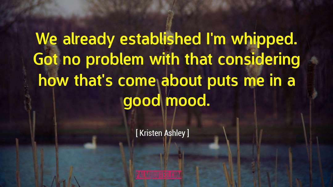 No Problem quotes by Kristen Ashley