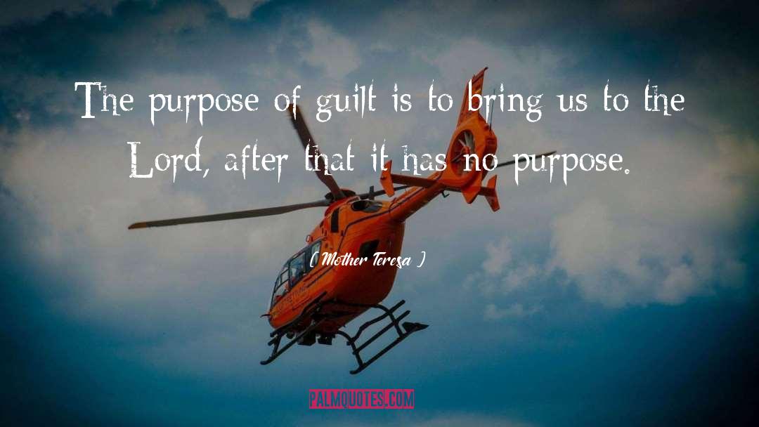 No Purpose quotes by Mother Teresa
