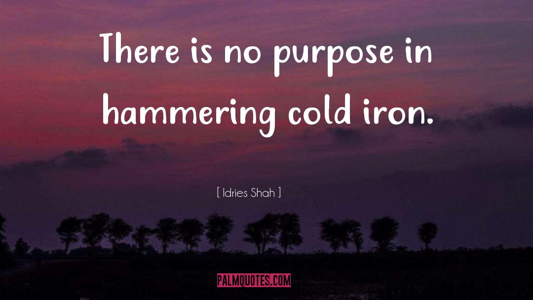No Purpose quotes by Idries Shah