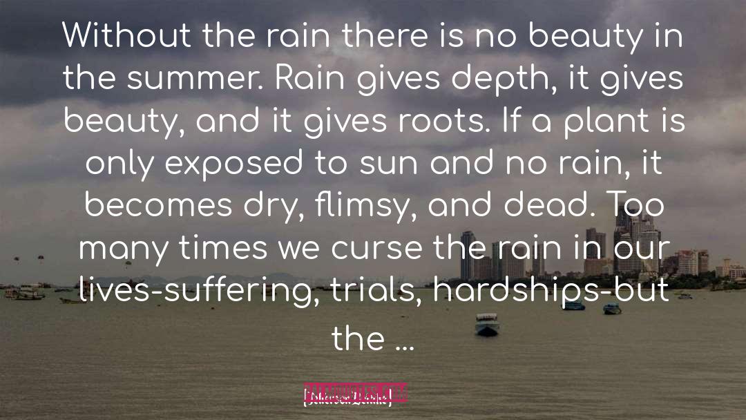 No Rain quotes by Jefferson Bethke