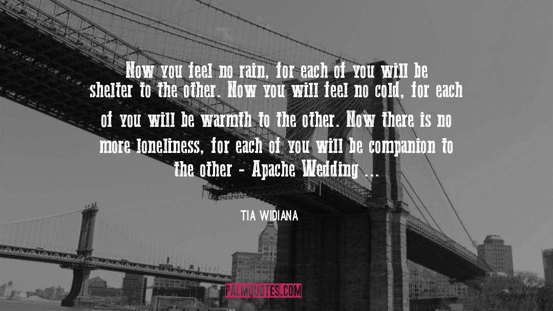 No Rain quotes by Tia Widiana