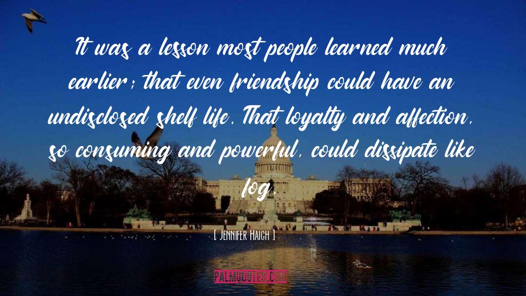 No Regrets Lesson Learned quotes by Jennifer Haigh