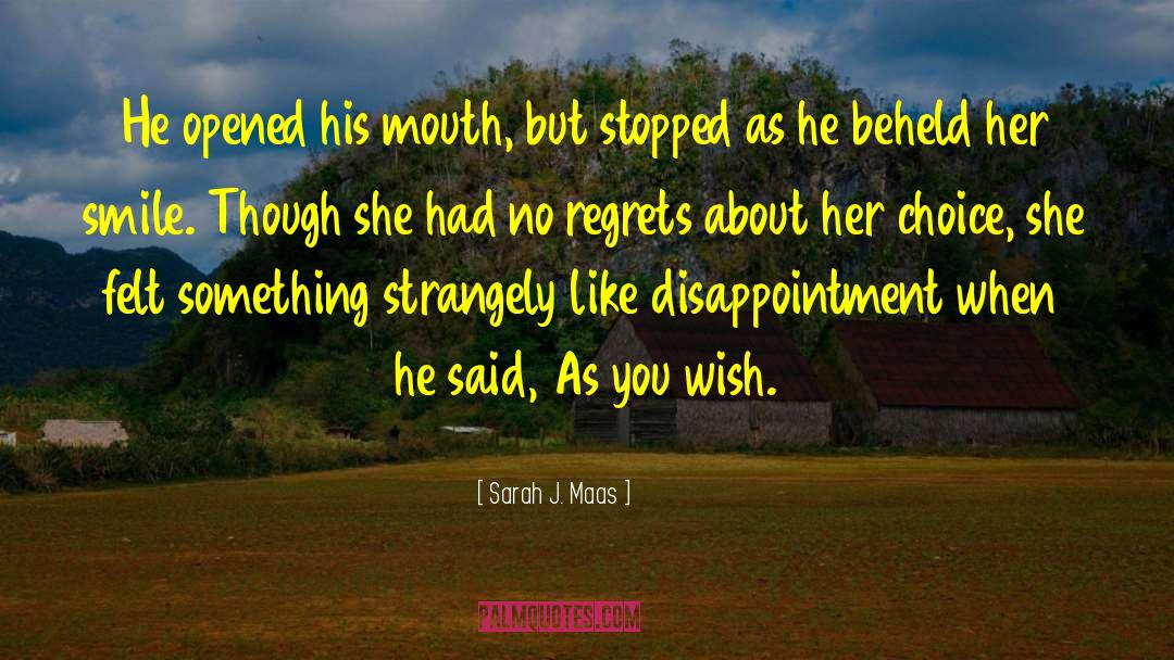 No Regrets quotes by Sarah J. Maas