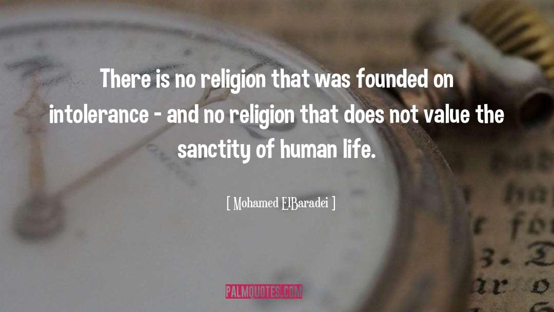 No Religion quotes by Mohamed ElBaradei