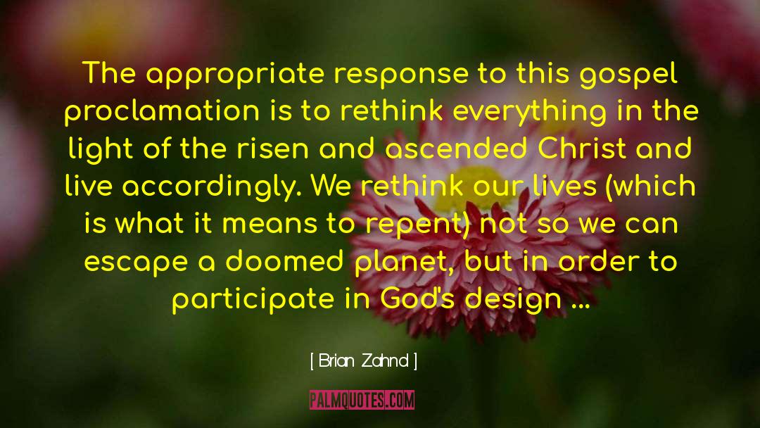 No Response quotes by Brian Zahnd