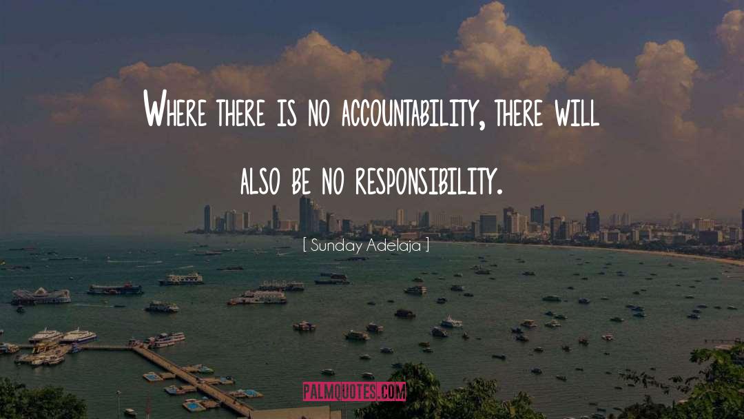 No Responsibility quotes by Sunday Adelaja