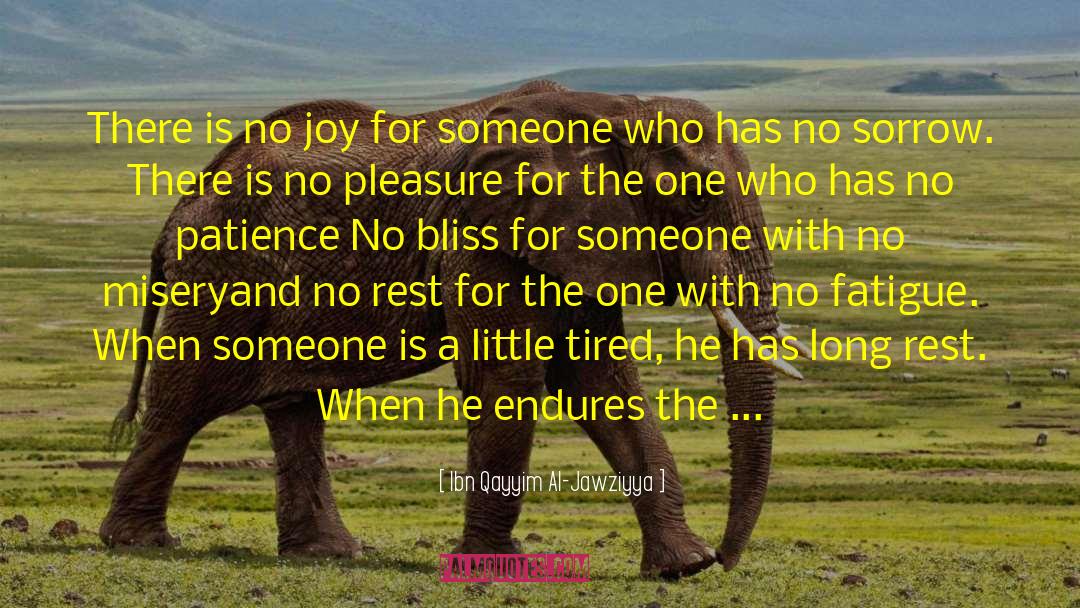 No Rest quotes by Ibn Qayyim Al-Jawziyya