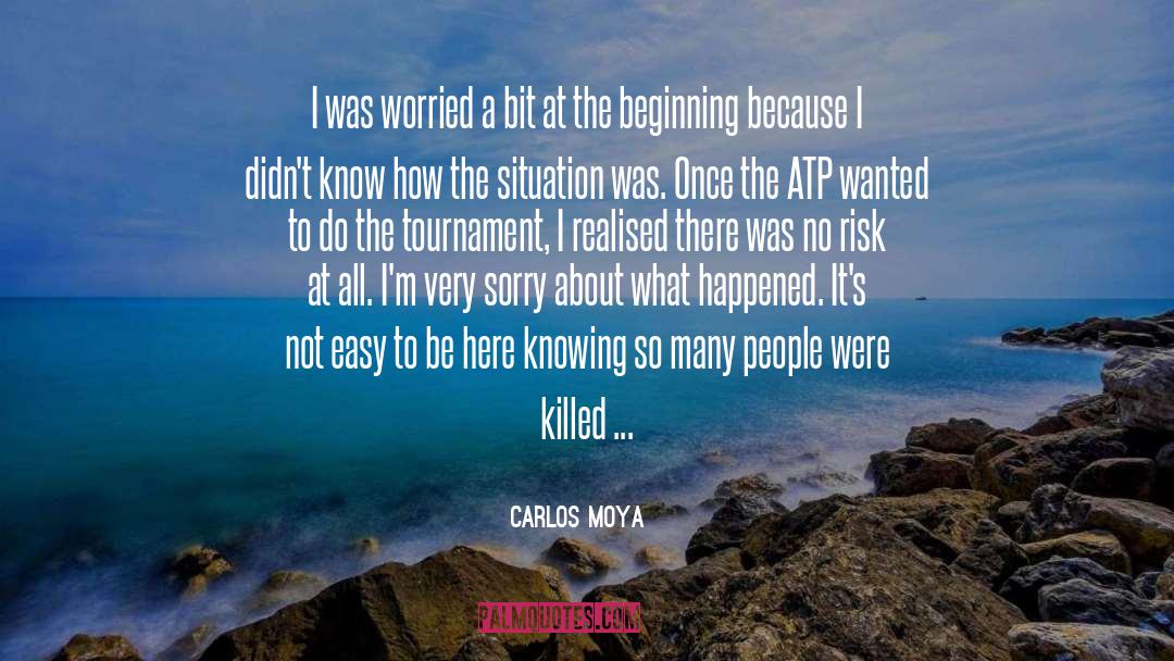 No Risk No Gain quotes by Carlos Moya