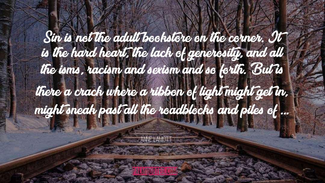 No Roadblocks quotes by Anne Lamott