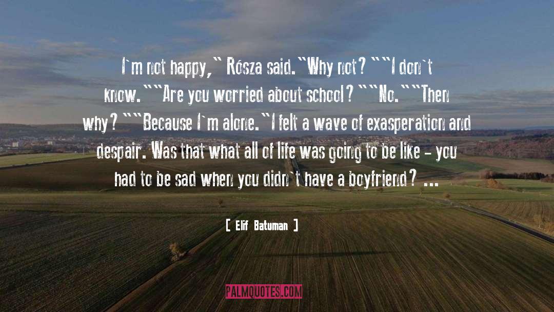 No Sad No Happy quotes by Elif Batuman