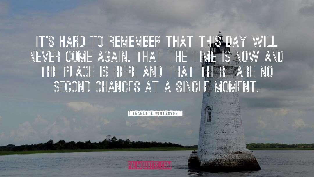 No Second Chances quotes by Jeanette Winterson