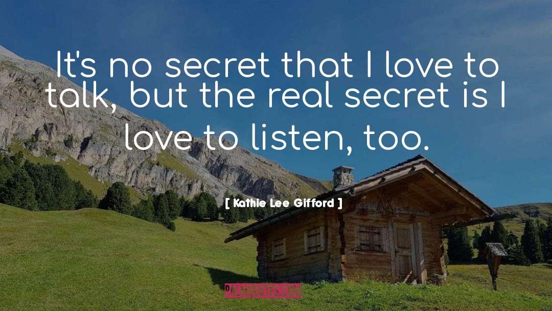 No Secret quotes by Kathie Lee Gifford