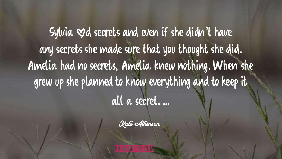 No Secrets quotes by Kate Atkinson