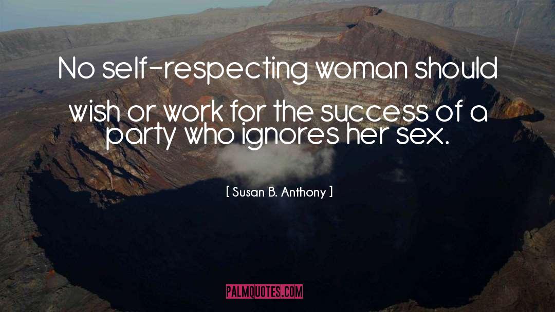 No Self quotes by Susan B. Anthony