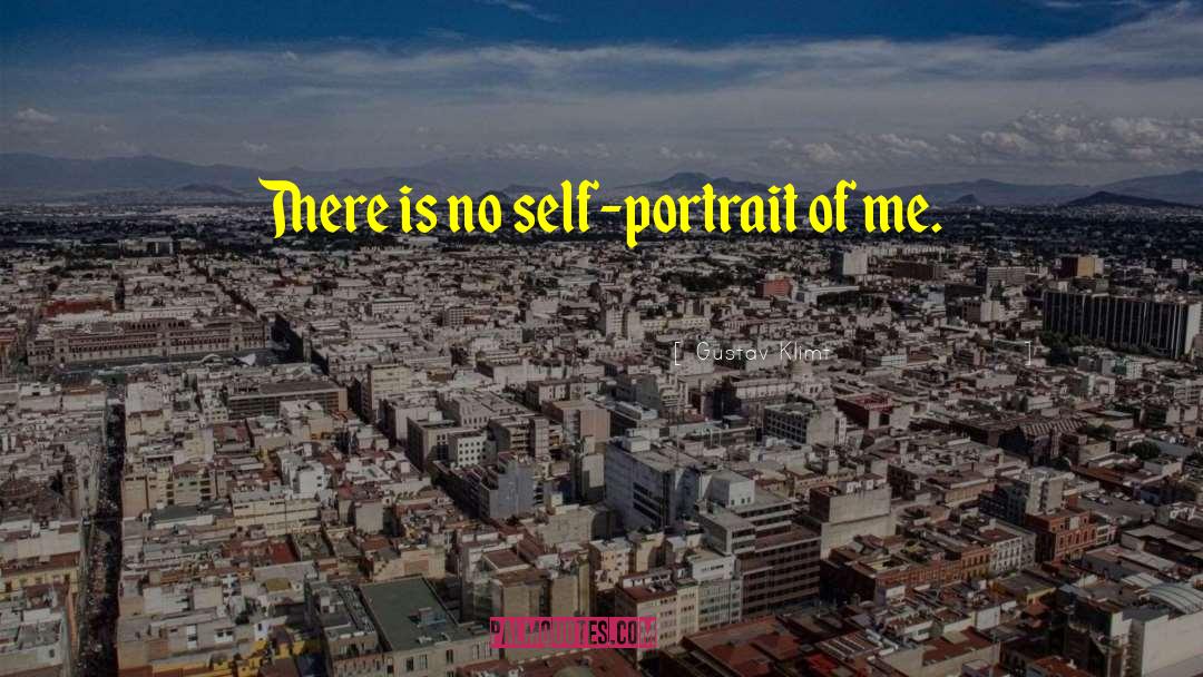 No Self quotes by Gustav Klimt