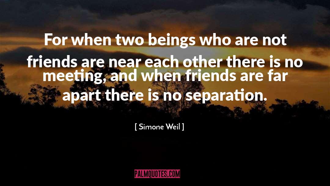 No Separation quotes by Simone Weil