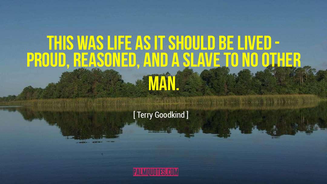 No Slave To Brands quotes by Terry Goodkind