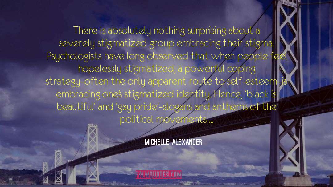 No Stigmas quotes by Michelle Alexander