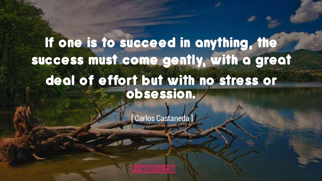 No Stress quotes by Carlos Castaneda