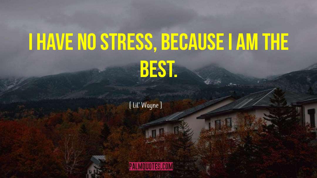 No Stress quotes by Lil' Wayne