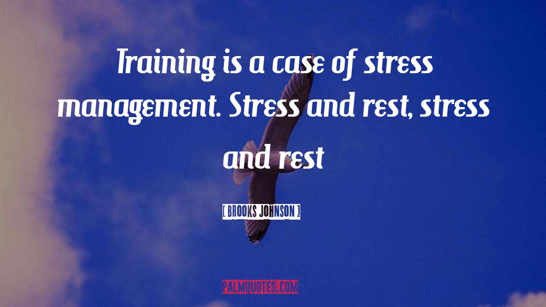 No Stress quotes by Brooks Johnson