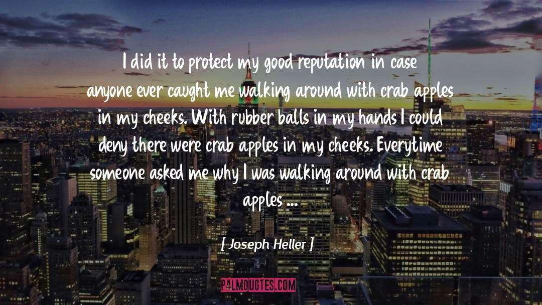 No Such Thing As Organic Apples quotes by Joseph Heller