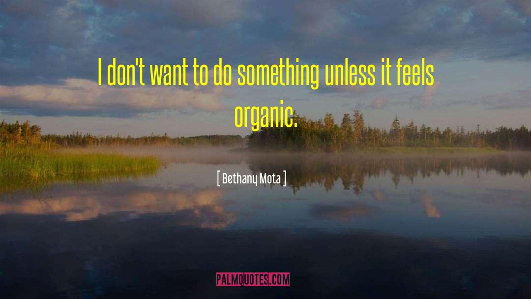 No Such Thing As Organic Apples quotes by Bethany Mota