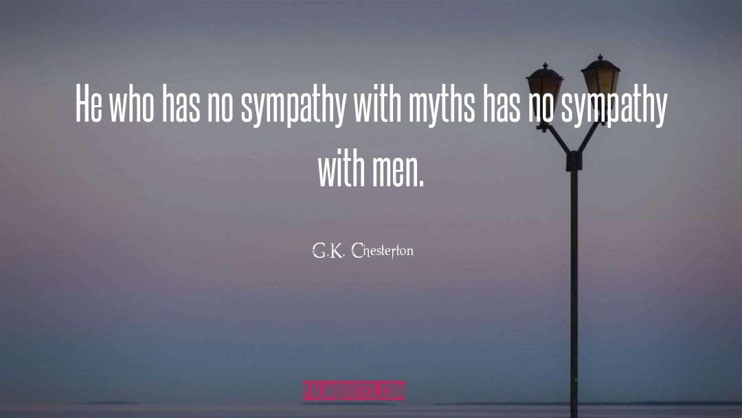 No Sympathy quotes by G.K. Chesterton